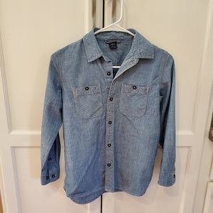 Gap kids denim shirt